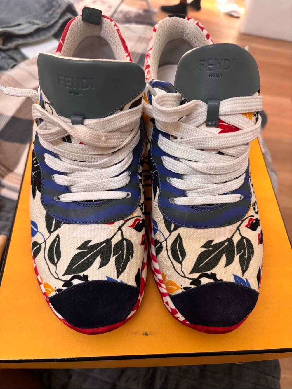 Fendi Floral Sneakers